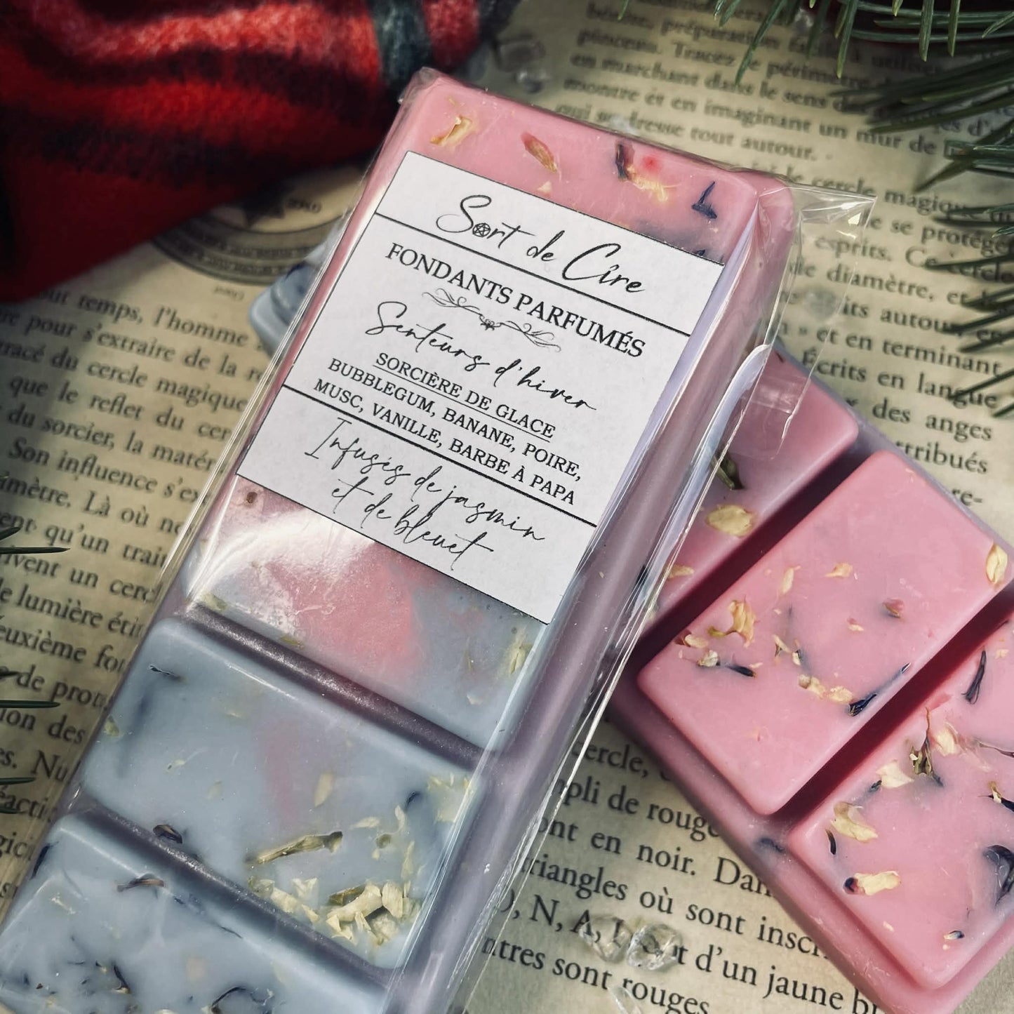 Fondants parfumés Sorcière de glace