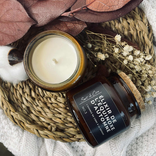 Bougie Élixir de l'équinoxe d'automne N°3