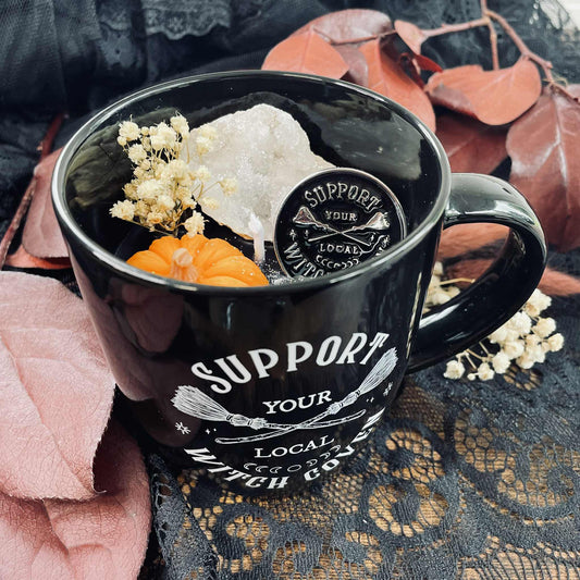 Bougie mug Support your local Coven