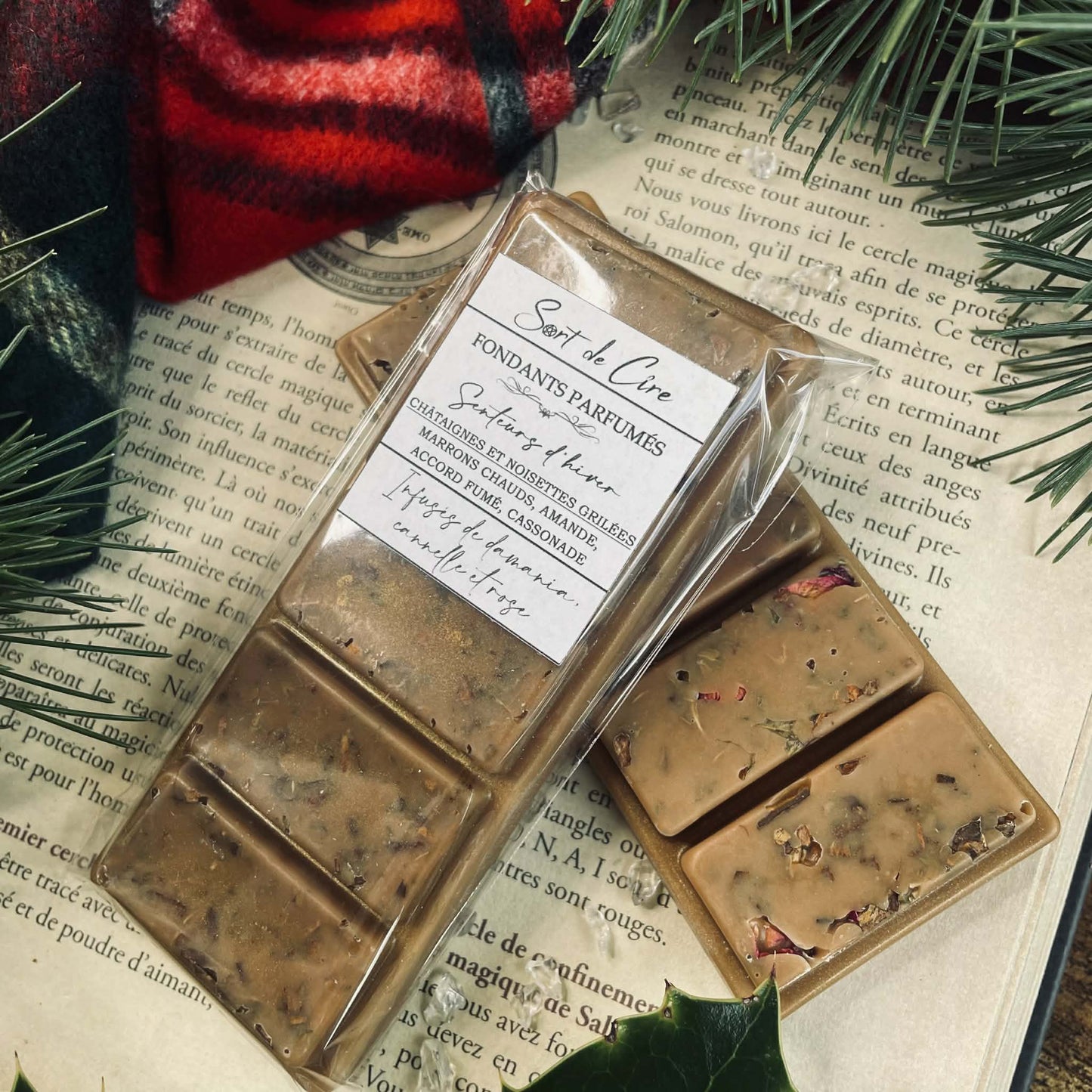 Fondants parfumés noisettes et chataignes grillés