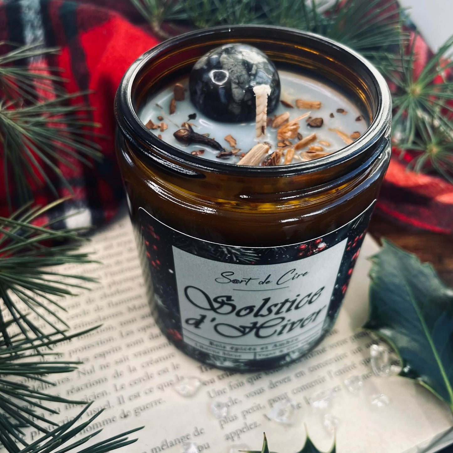 Bougie Solstice d'hiver