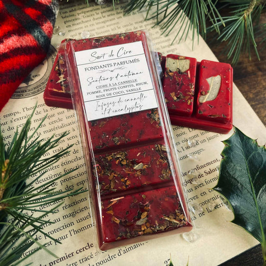 Fondants parfumés Cidre à la cannelle