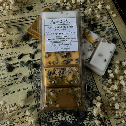 Fondants pafumés Carrot Cake