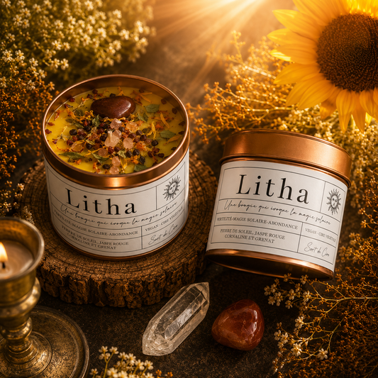 Bougie de sabbat Litha