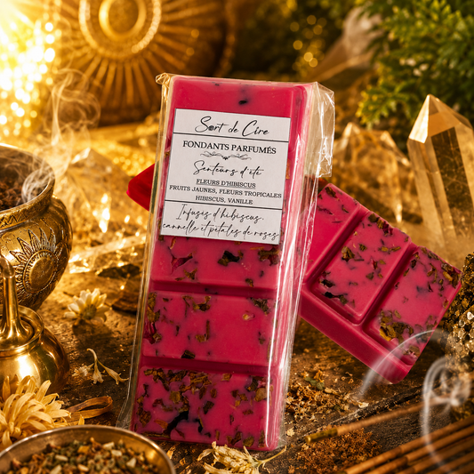 Fondants pafumés Fleurs d'hibiscus
