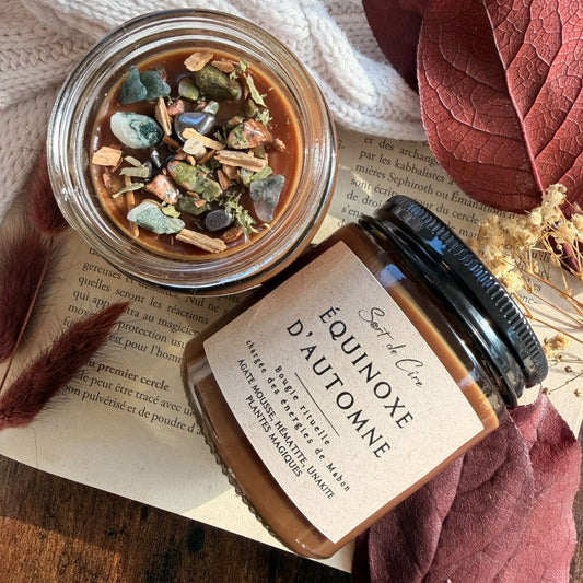 Bougie Équinoxe d'automne