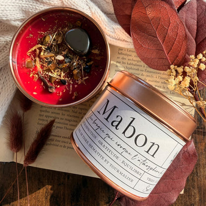 Bougie sabbat de Mabon