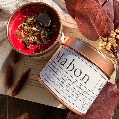 Bougie sabbat de Mabon