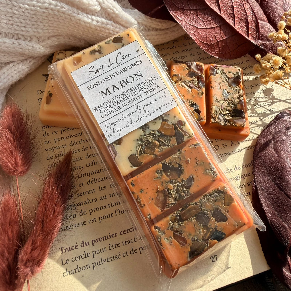 Fondants parfumés sabbat de Mabon