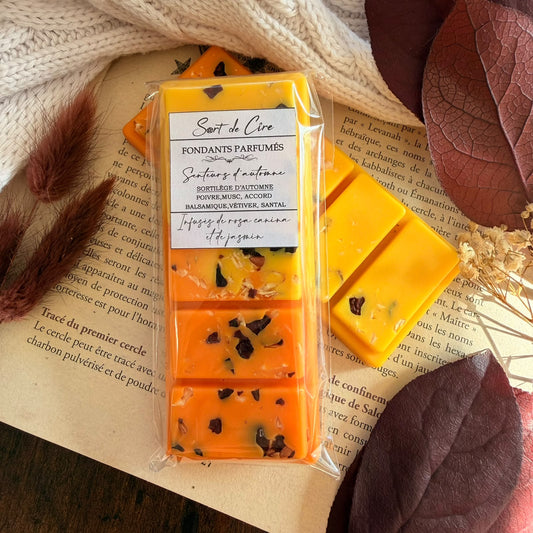 Fondants parfumés Sortilège d’Automne