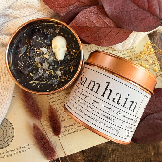 Bougie sabbat de Samhain