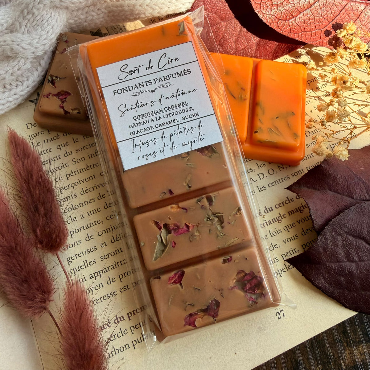Fondants parfumés Citrouille Caramel