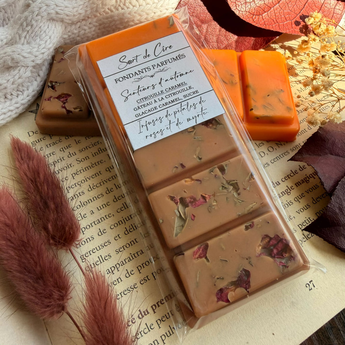 Fondants parfumés Citrouille Caramel
