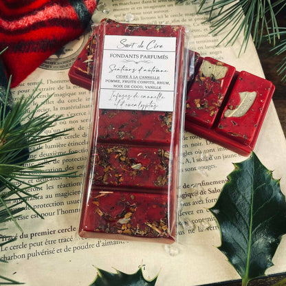 Fondants parfumés Cidre à la cannelle