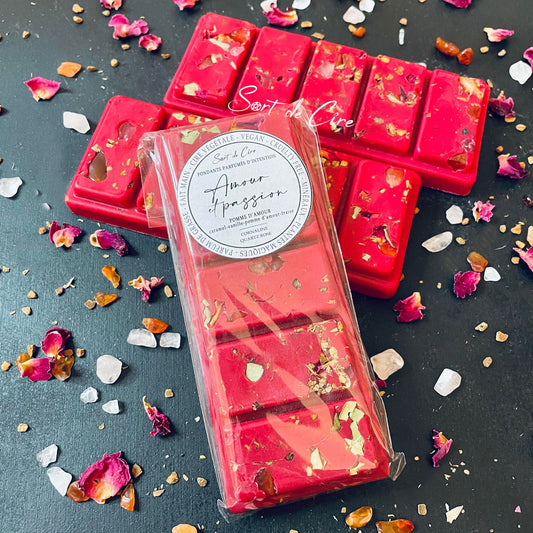 PRODUIT OFFERT !Fondants parfumés d'intention Amour et passion