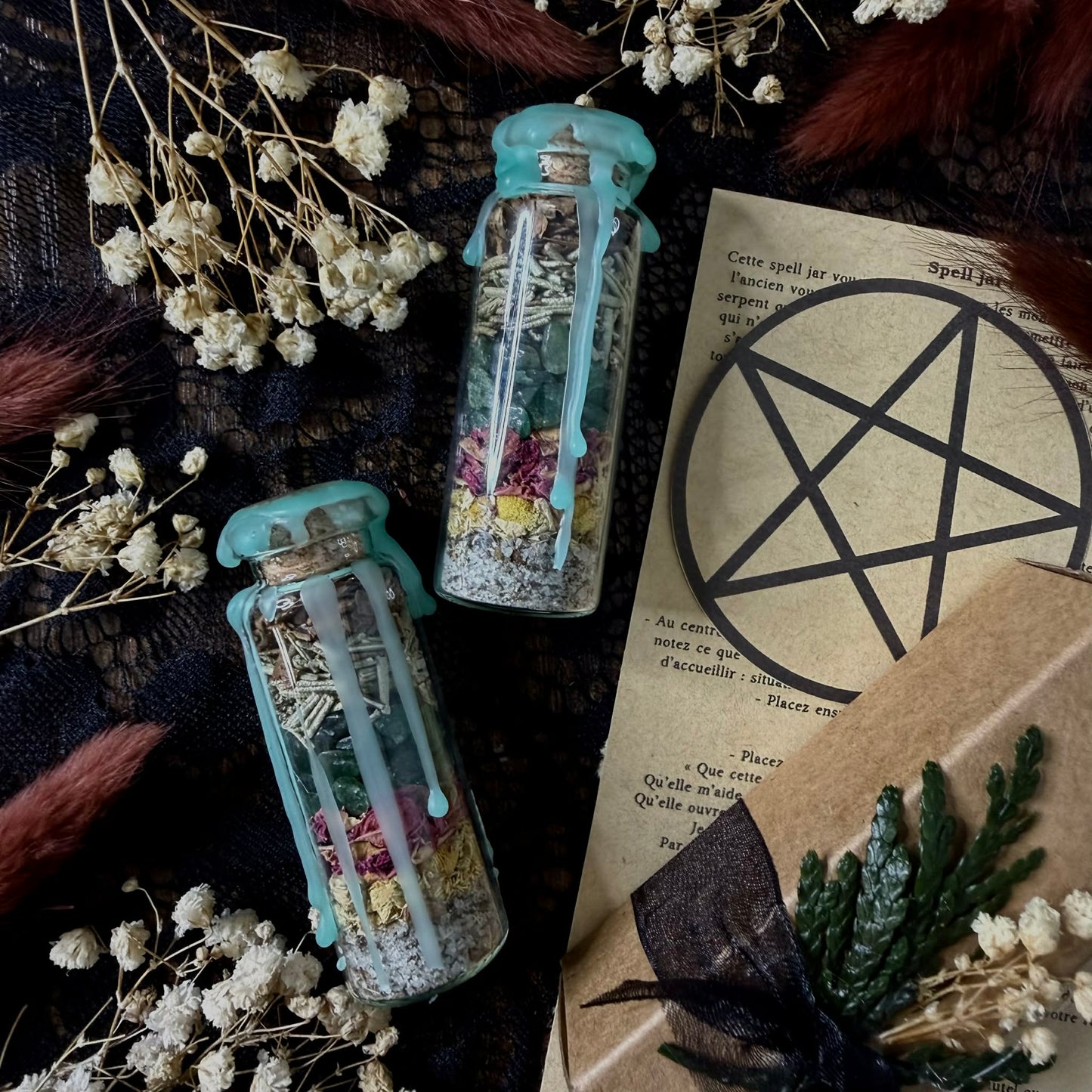 Spell jar Chance : Bonne Fortune et son rituel d'activation