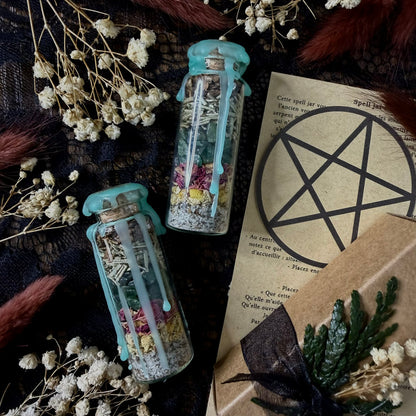 Spell jar Chance : Bonne Fortune et son rituel d'activation