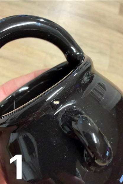 Brûleur à fondants parfumés chaudron noir suspendu IMPARFAIT 1