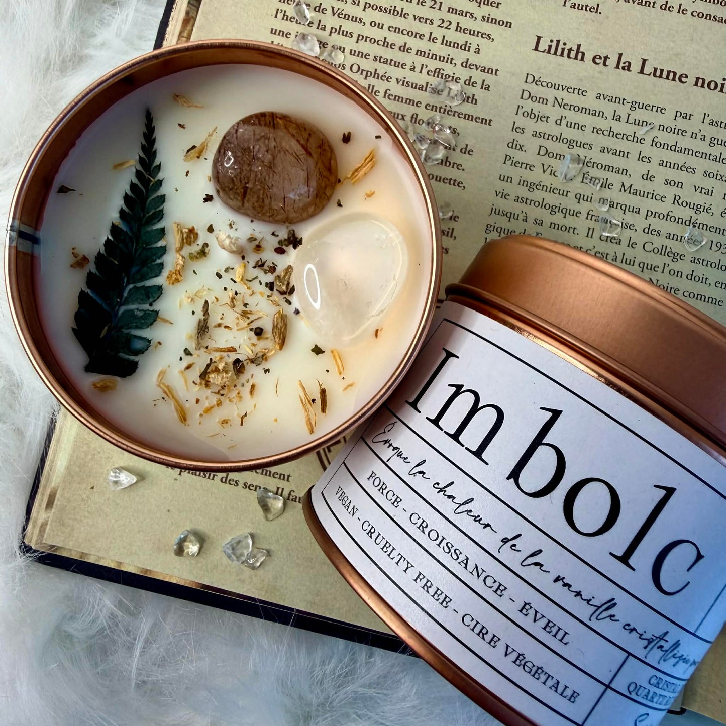 Bougie sabbat Imbolc