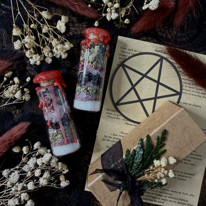 Spell jar Amour et son rituel d'activation