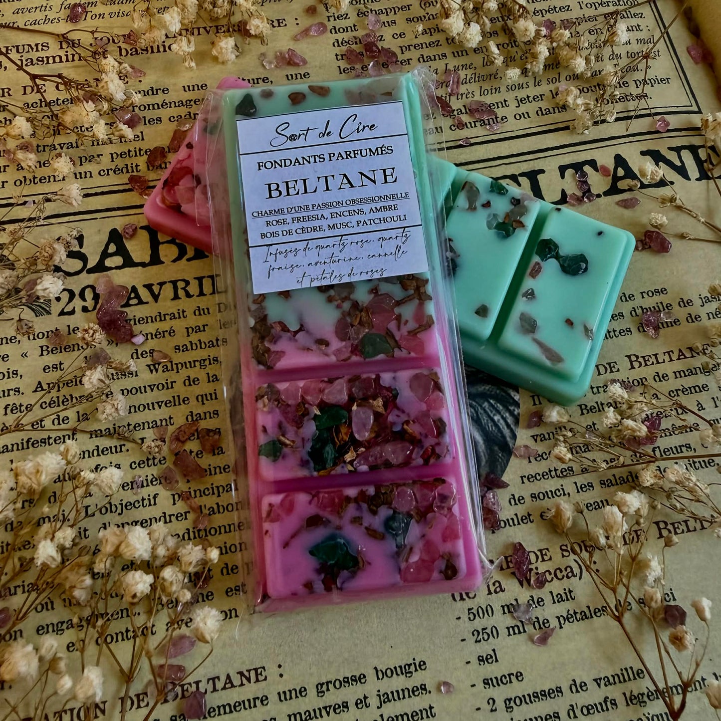 Fondants parfumés Beltane