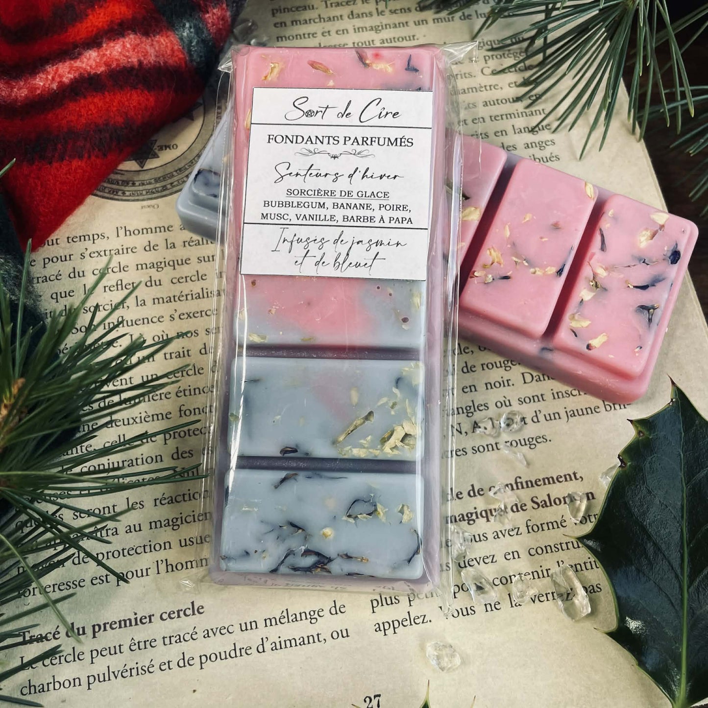 Fondants parfumés Sorcière de glace