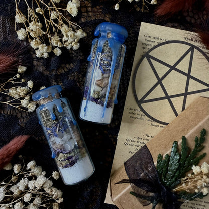 Spell jar Élément Eau et son rituel d'activation