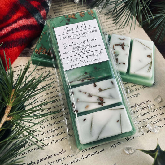 Fondants parfumés Arbre de Yule