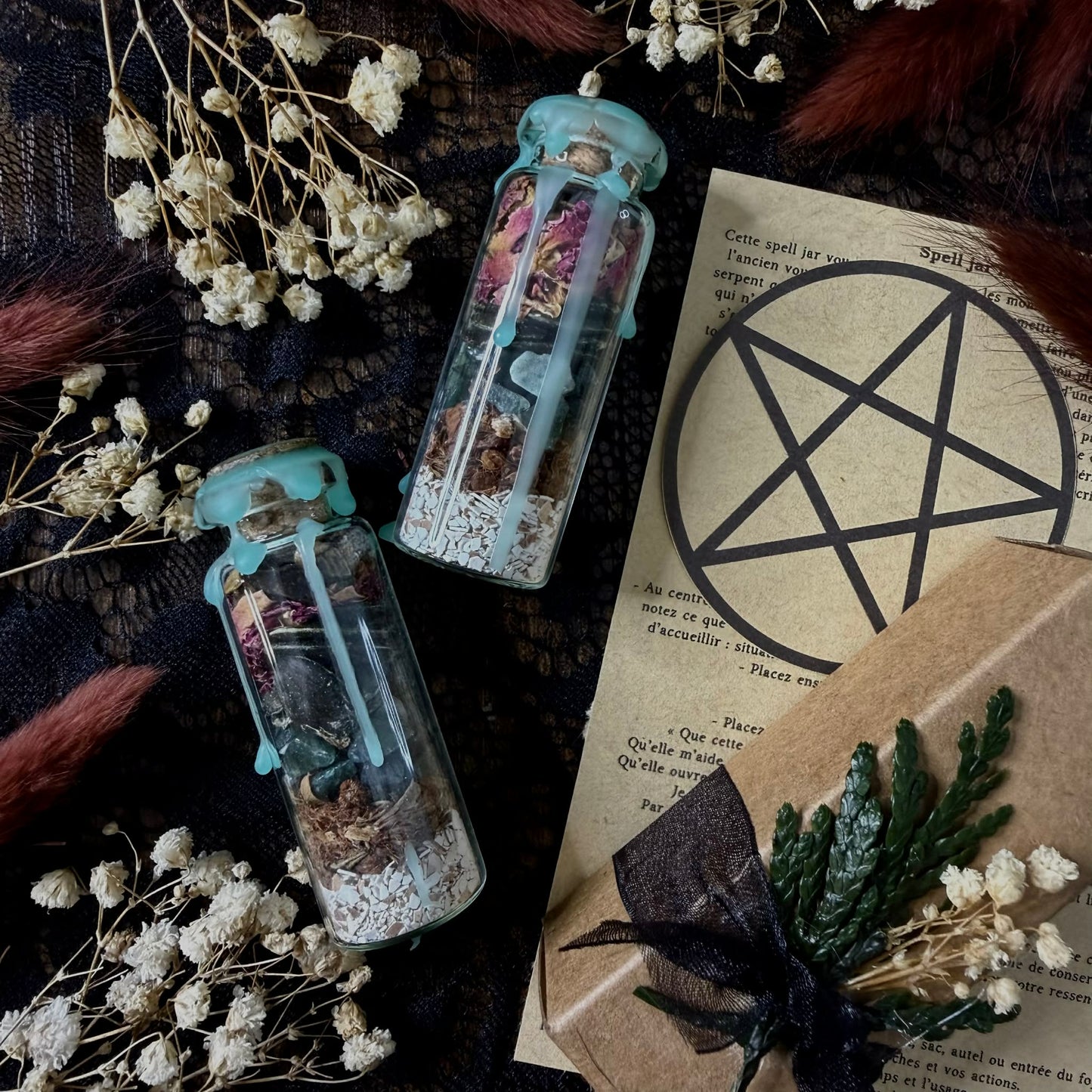 Spell jar Fertilité: Projet, Croissance et son rituel d'activation