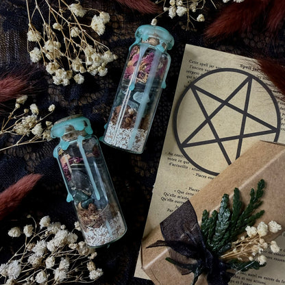 Spell jar Fertilité: Projet, Croissance et son rituel d'activation