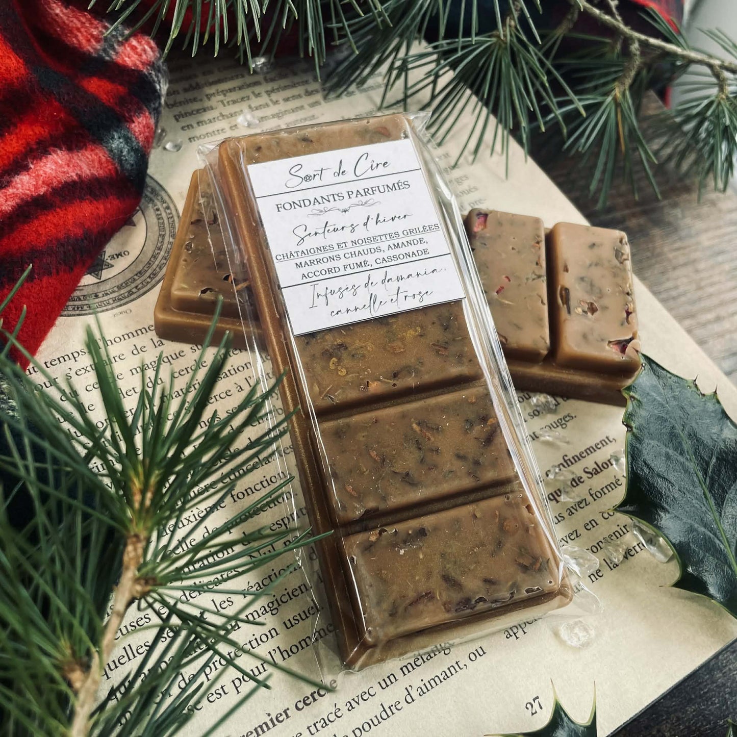 Fondants parfumés noisettes et chataignes grillés