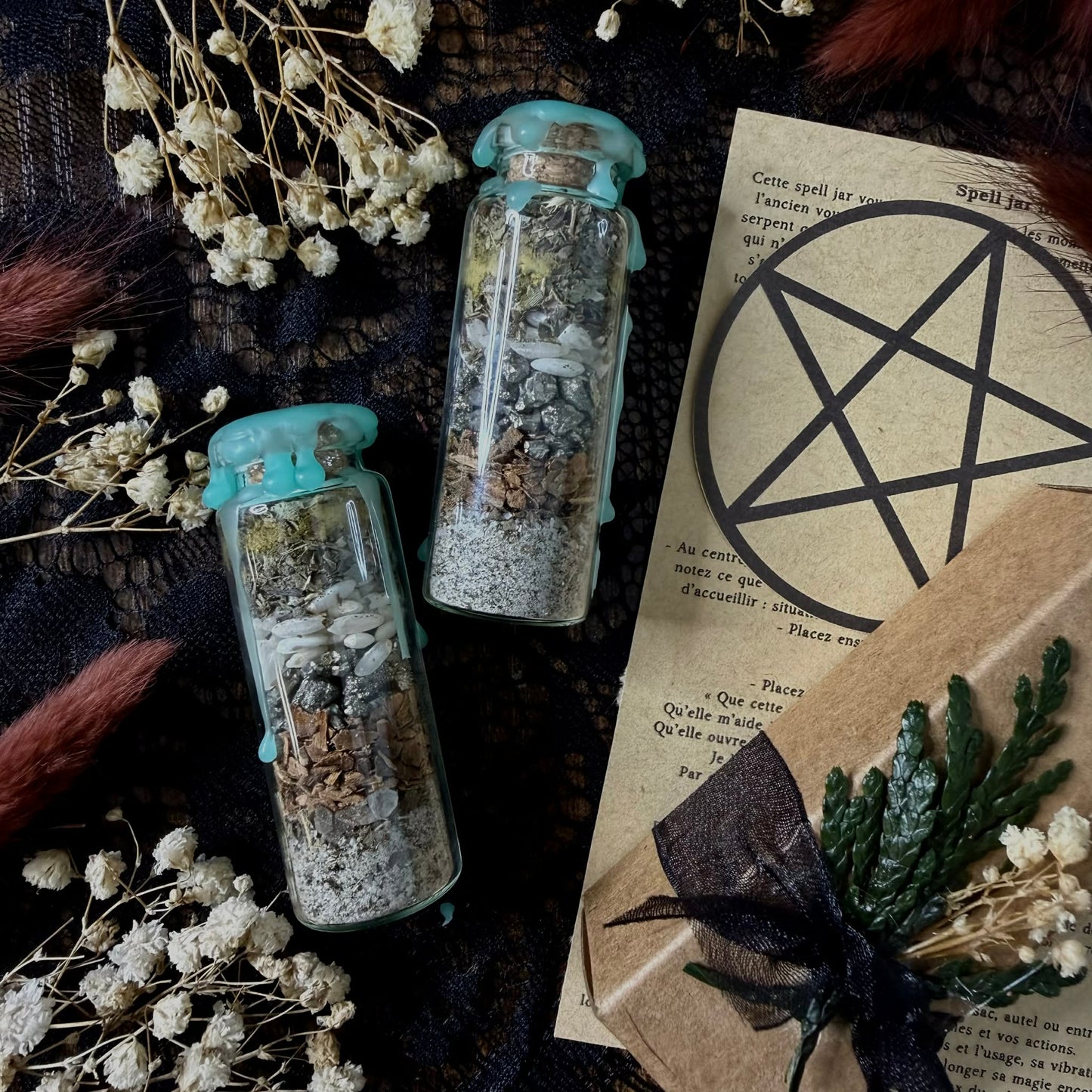 Spell jar Prospérité : Aisance Financière et son rituel d'activation