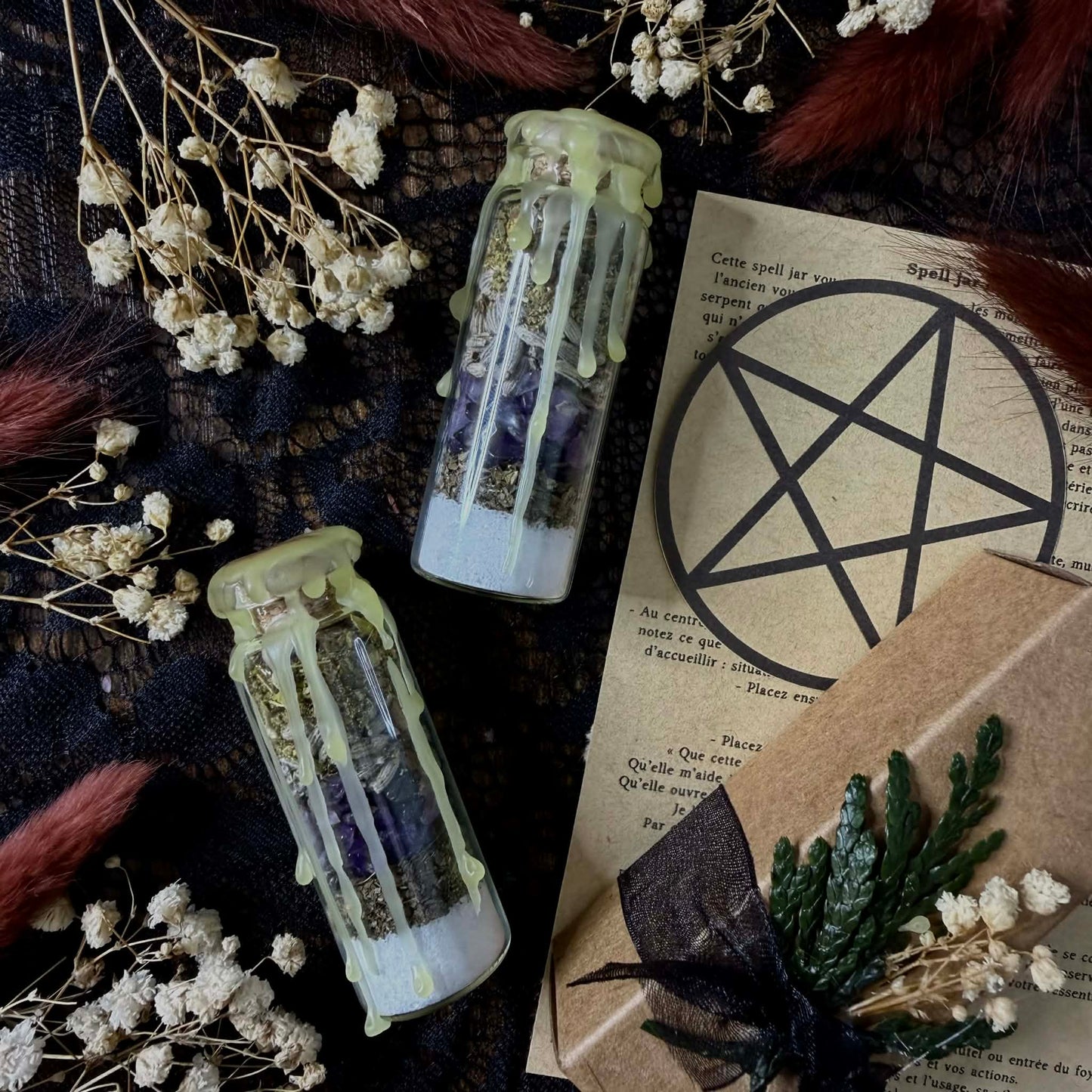 Spell jar Élément Air et son rituel d'activation