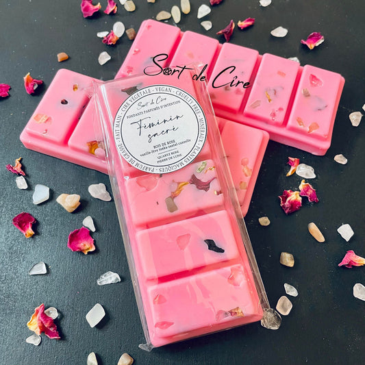 PRODUIT OFFERT !Fondants parfumés d'intention Féminin sacré