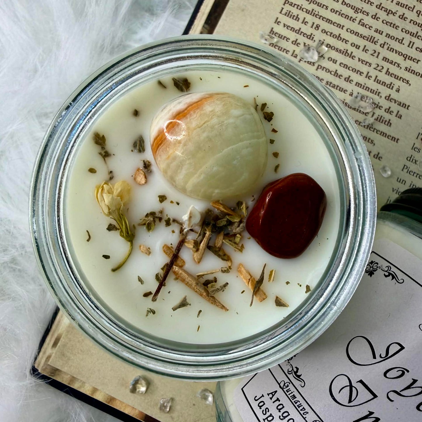 Bougie sabbat Joyeux Imbolc