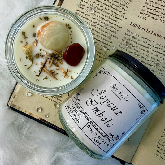 Bougie sabbat Joyeux Imbolc