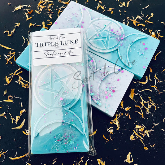Fondants parfumés triple lune balade en bord de mer