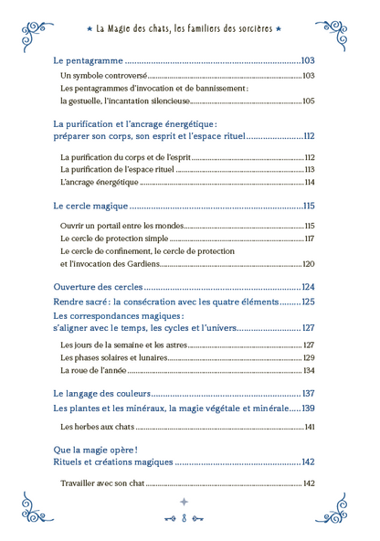 Livre "La magie des chats, les familiers des sorcières"