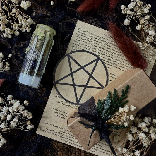 Spell jar Élément Air et son rituel d'activation