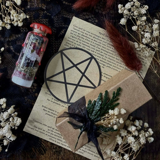 Spell jar Amour et son rituel d'activation