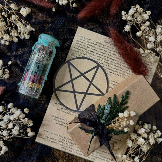 Spell jar Chance : Bonne Fortune et son rituel d'activation