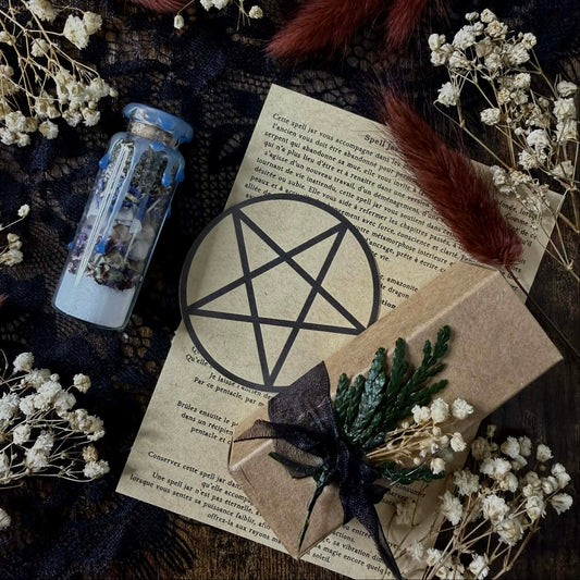 Spell jar Élément Eau et son rituel d'activation