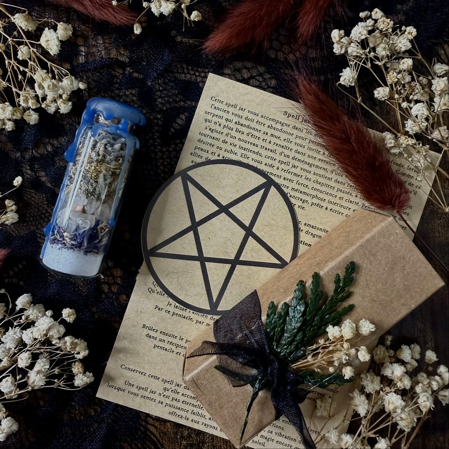 Spell jar Onirique et son rituel d'activation