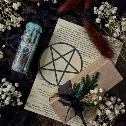 Spell jar Prospérité : Aisance Financière et son rituel d'activation
