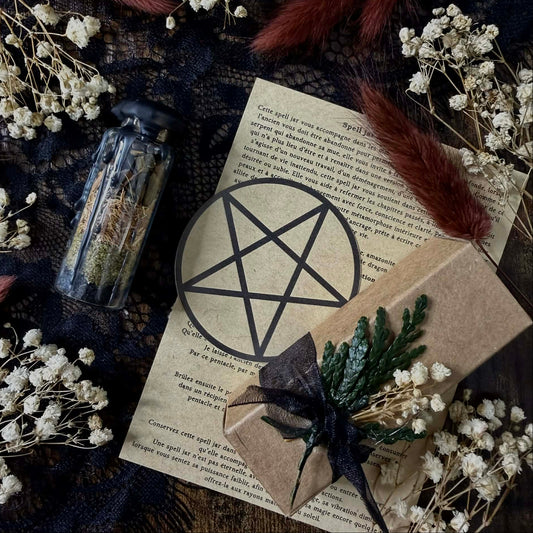 Spell jar Protection : Bouclier d’Invisibilité et son rituel d'activation