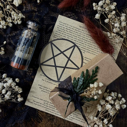 Spell jar Protection : Hors d'Atteinte et son rituel d'activation