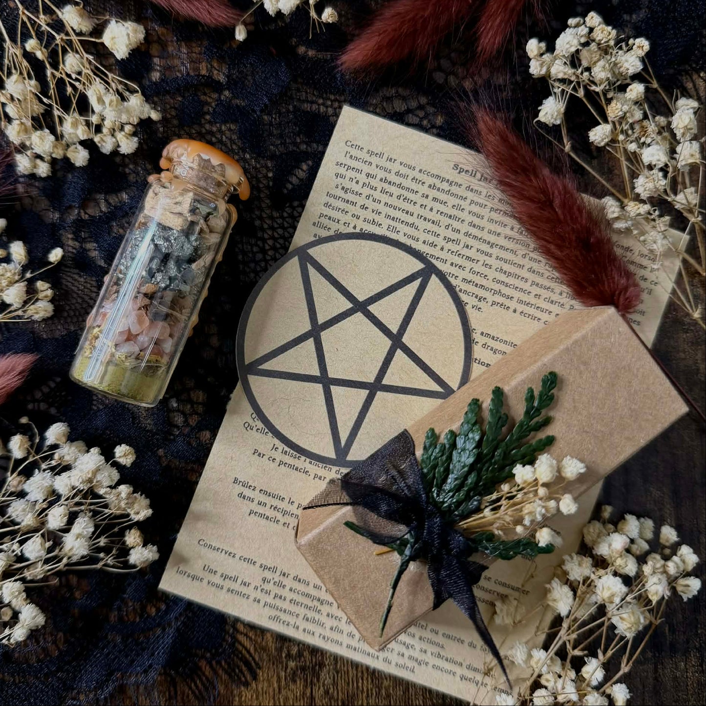 Spell jar Succès: Gloire et Business et son rituel d'activation
