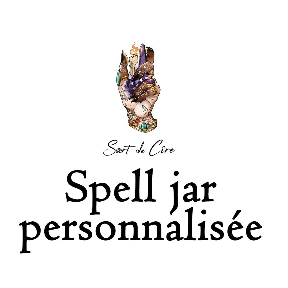 Spell jar personnalisée