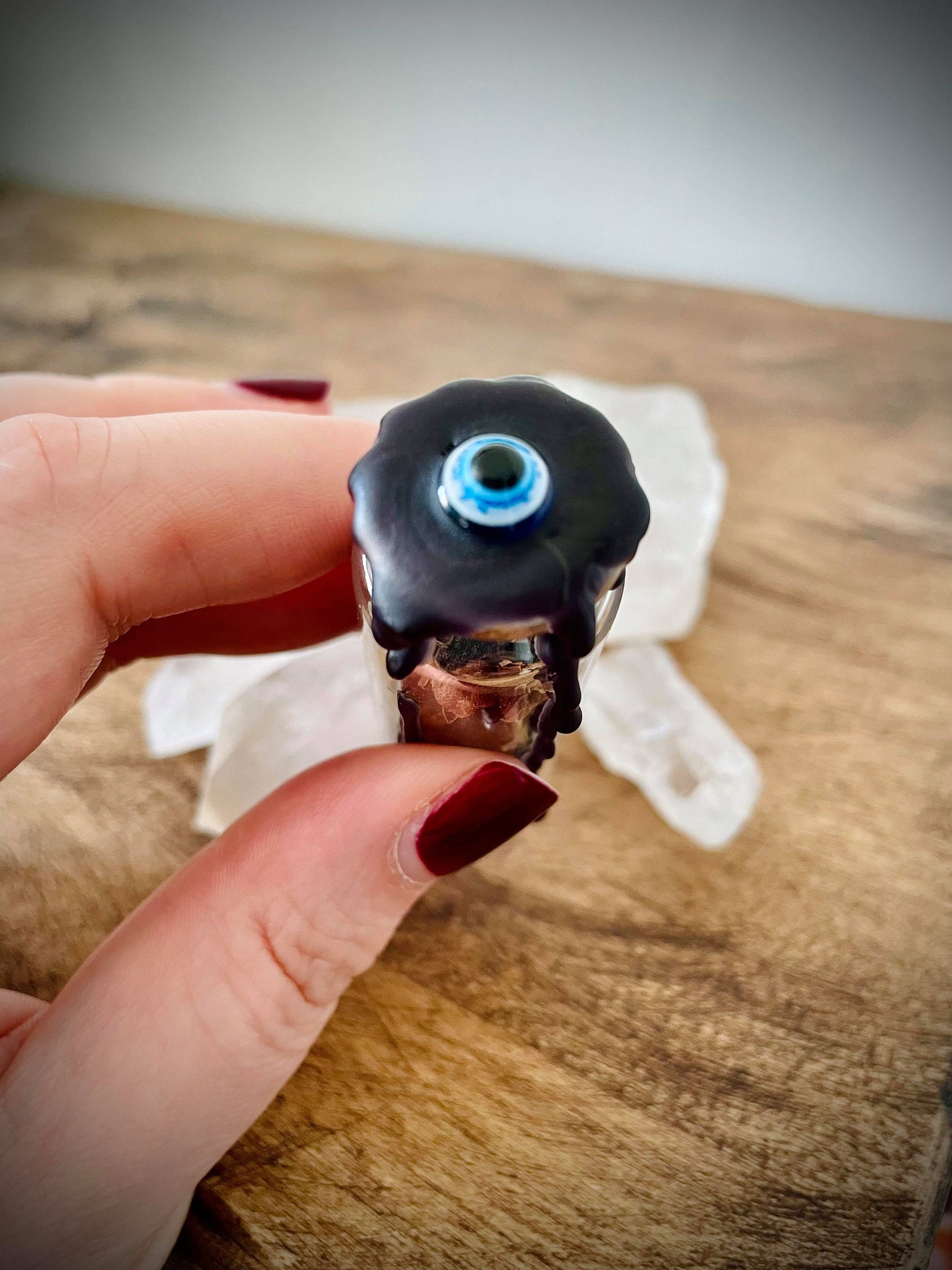 Spell jar contre le mauvais œil - evil eye - protection - sorcière - rituel