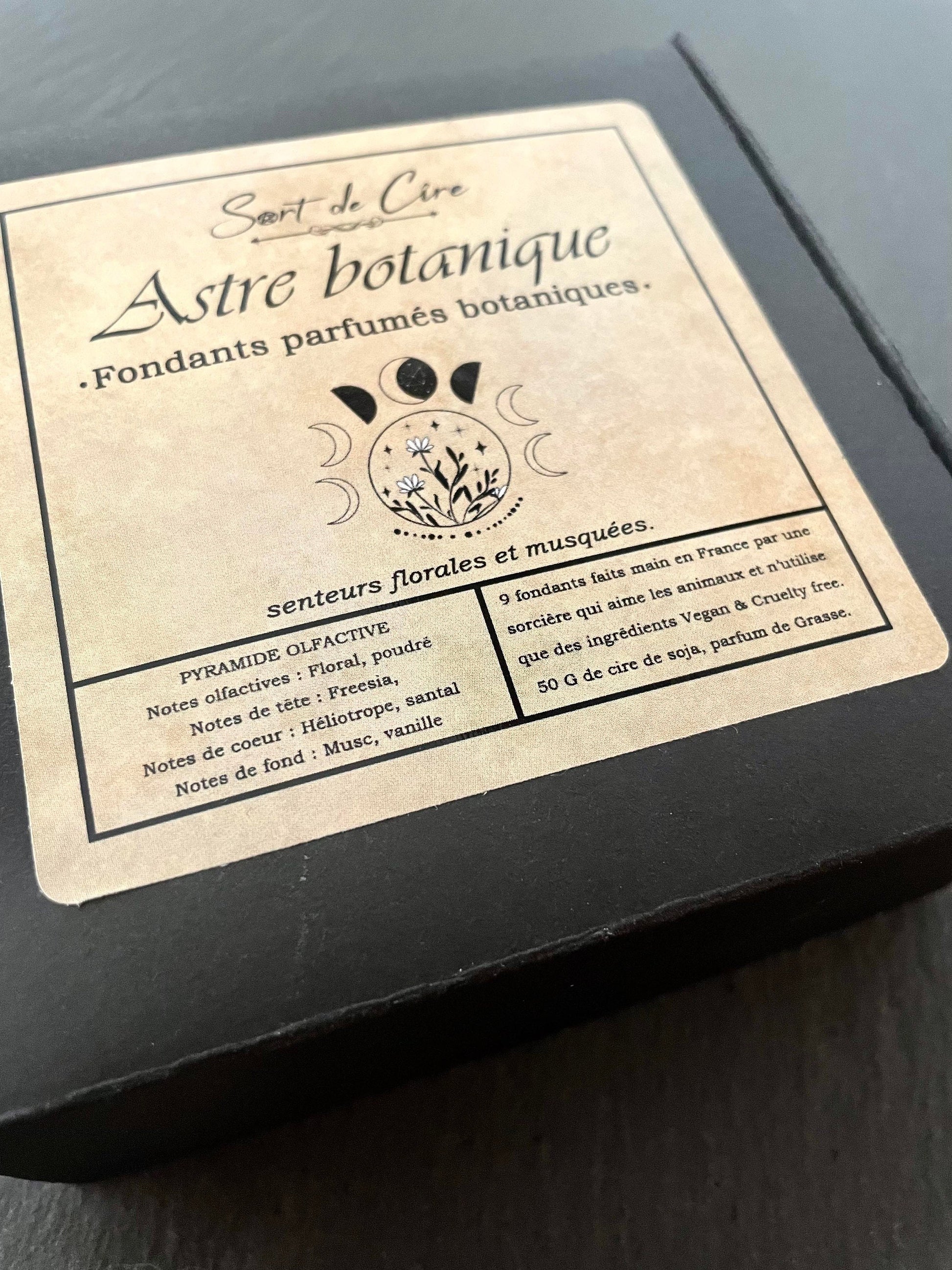 Fondants parfumés box astre botanique